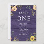 フローラ素朴パープ結婚リーの座席表 (裏面)