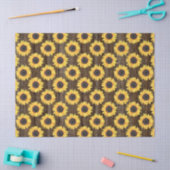 フローラ素朴ヒマワリティッシュペーパー 薄葉紙 (クラフト)