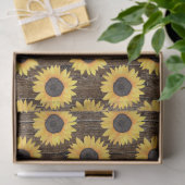 フローラ素朴ヒマワリティッシュペーパー 薄葉紙 (ギフト)