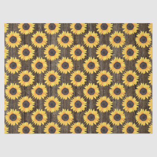 フローラ素朴ヒマワリティッシュペーパー 薄葉紙 (正面)