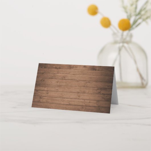 フローラ素朴ヒマワリ提灯 プレイスカード (裏面)