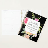 フローラ素朴ファームステッドマネージメントブラック プランナー手帳 (ディスプレー)