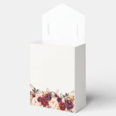 フローラ素朴ブライダルシャワーピンクマルサラお願いボックス フェイバーボックス (オープン)