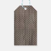 フローラ素朴ブライダルティーパーティーお気に入りギフトラベル ギフトタグ (裏面)