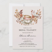 フローラ素朴ブライダルティーパーティー 招待状 (正面)