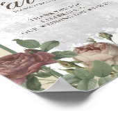 フローラ素朴ブルガンディマルサラダスティーバラの恩恵 ポスター (角)