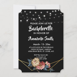 フローラ素朴マグノリア弦灯 招待状