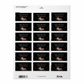 フローラ素朴マグノリア灯 ラベル (フルシート)