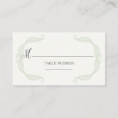 フローラ素朴メイソンのJARバラ護衛テーブル席 プレイスカード (裏面)