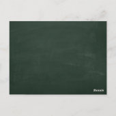 フローラ素朴メイソンジャーブライダルシャワー招待状 ポストカード (裏面)