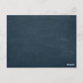 フローラ素朴メイソンジャーブライダルシャワー招待状 ポストカード (裏面)