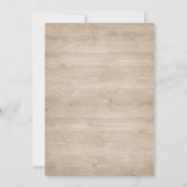 フローラ素朴ランタンMagnolia String Lights 招待状 (裏面)