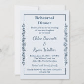 フローラ素朴リハーサル 招待状 (正面)