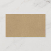 フローラ素朴リースクラフトイヤリング価格ラベル 名刺 (裏面)