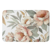 フローラ素朴ヴィンテージエレガントスタイリッシュ バスマット (正面)