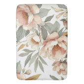 フローラ素朴ヴィンテージエレガントスタイリッシュ バスマット (正面縦)