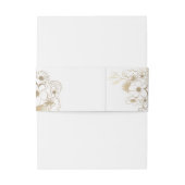 フローラ素朴ヴィンテージ結婚式 招待状ベリーバンド (裏面例)