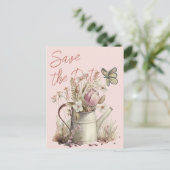 フローラ素朴保存日付ファミリ懇親会 案内ポストカード (スタンド正面)