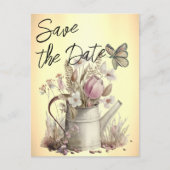 フローラ素朴保存日付ファミリ懇親会 案内ポストカード (正面)