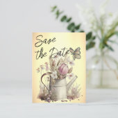 フローラ素朴保存日付ファミリ懇親会 案内ポストカード (スタンド正面)