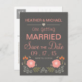 フローラ素朴保存日付 案内ポストカード (正面/裏面)