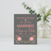 フローラ素朴保存日付 案内ポストカード (スタンド正面)