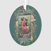 フローラ素朴写真 オーナメント (正面)