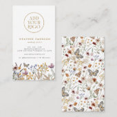 フローラ素朴名刺 名刺 (正面/裏面)