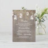 フローラ素朴情報結婚ゲストカード エンクロージャーカード (スタンド正面)