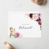 フローラ素朴植物性花嫁の提案 ノートカード (正面/裏面インサイチュ)