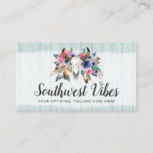 フローラ素朴牛スカルボホシックソーシャルネットワーク 名刺 (正面)