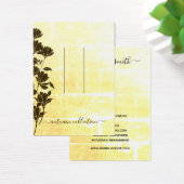 フローラ素朴秋ぼほヘアクリップ表示カード (デスク)