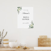 フローラ素朴秋ウィンターウェディング ポスター (キッチン)