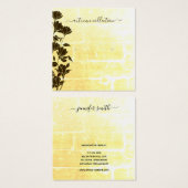 フローラ素朴秋ボーホイヤーズ表示カード (正面&裏面)