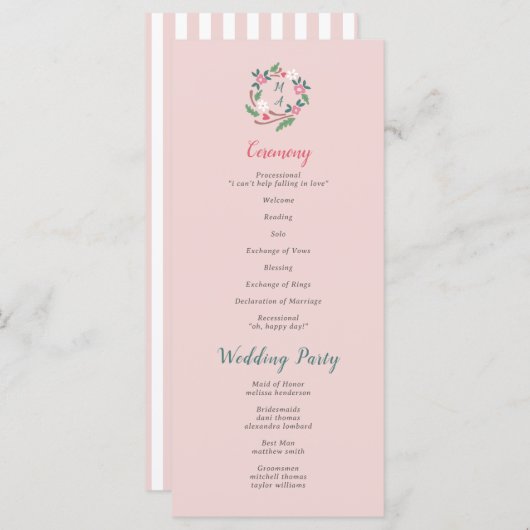 フローラ素朴紋付き紋章 (正面/裏面)