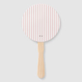 フローラ素朴紋付き紋章 ハンドファン (裏面)