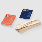 フローラ素朴結婚式 プログラムハンドファン ハンドファン (組立なし)