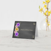 フローラ素朴結婚板 カード (黄色い花)