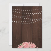 フローラ素朴赤面オナシsweet sixteen 招待状 (裏面)