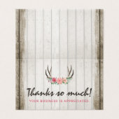 フローラ素朴〔雄ジカの〕枝角シャビーシックバラサンキュー (外部フラット)