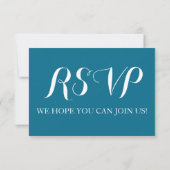 フローラ素朴〔雄ジカの〕枝角BOHOウェディングRSVPカード 出欠カード (裏面)