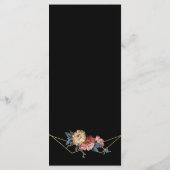 フローラ素朴Magnolia String Lightsメニュー プログラム (裏面)