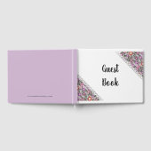フローラ紫と白フェイクレース国 ゲストブック (全面)