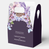 フローラ紫の水の色結婚をありがとう フェイバーボックス (オープン)
