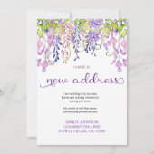 フローラ紫の藤I新しいアドレス移動 案内状 (正面)