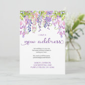 フローラ紫の藤I新しいアドレス移動 案内状 (スタンド正面)