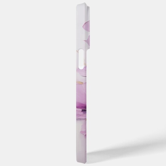 フローラ紫ピンクポピー花抽象芸術 Case-Mate iPhoneケース (裏面 / 右)