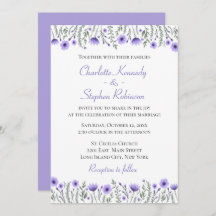 フローラ紫水彩野花結婚の花