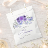 フローラ紫素朴薄紫蝶キンセアニェラ フェイバーバッグ (クリップ留めされた状態)