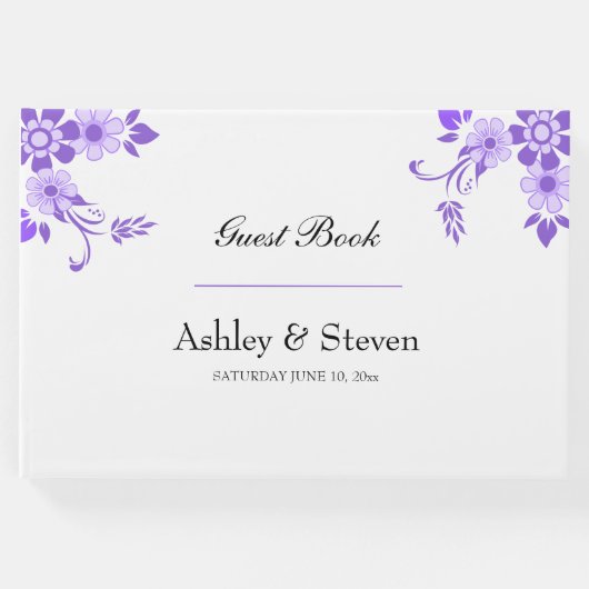 フローラ紫 ゲストブック (正面)